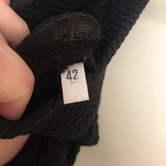 Missoni Black Knit Mini Dress Size 42 - Picture 5 of 6